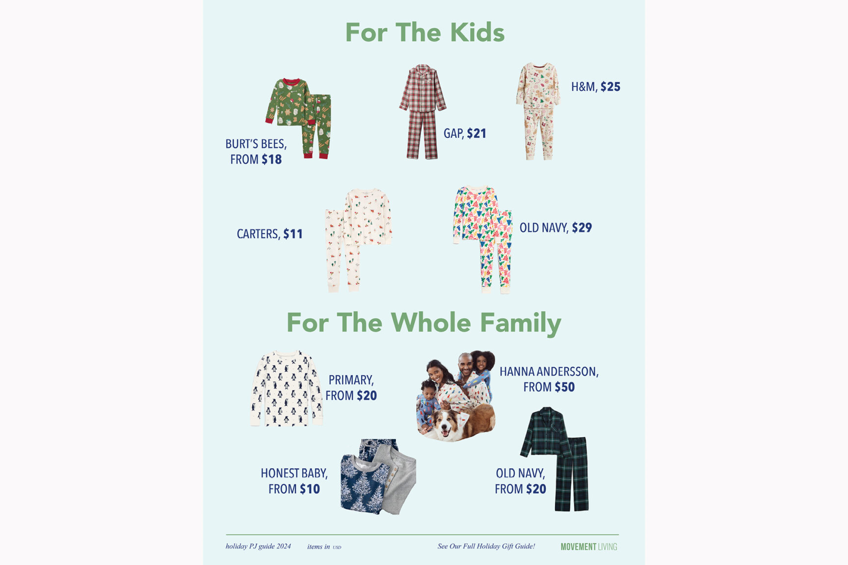 Cozy Up This Christmas: The Holiday PJ Gift Guide For Your Whole Family ...